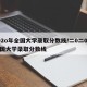 202o年全国大学录取分数线/二0二0年全国大学录取分数线