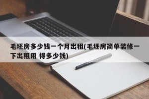 毛坯房多少钱一个月出租(毛坯房简单装修一下出租用 得多少钱)